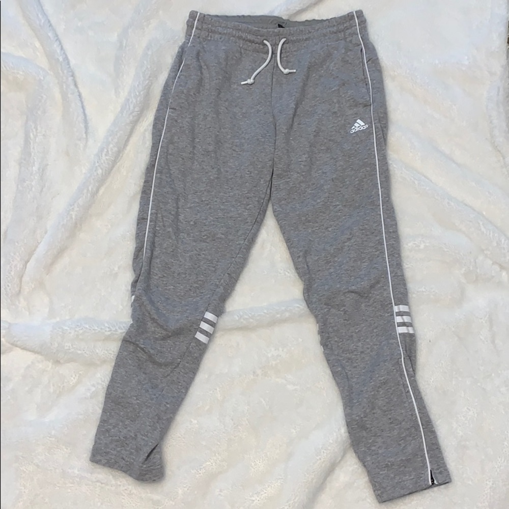 ADIDAS sweatpants with zip up